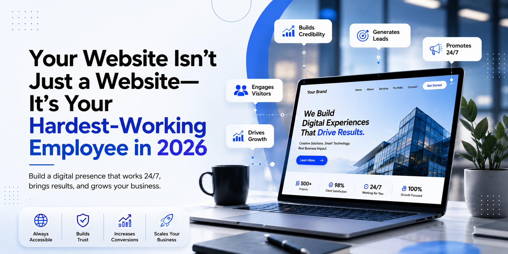 Your Website Isn't Just a Website—It's Your Hardest-Working Employee in 2026